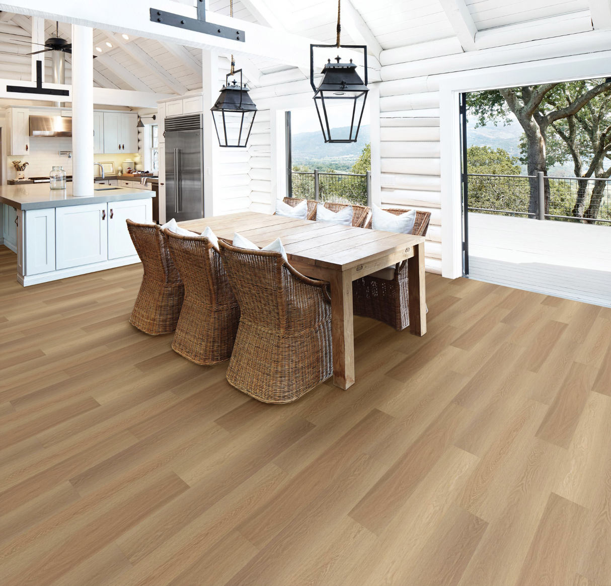 Shaw Floorte Pro Endura 512C Plus 0736V-07087, Castaway Floating/Glue Down SPC Vinyl Flooring, 7" x 48" x 4.8mm (18.68SQ FT/ CTN)