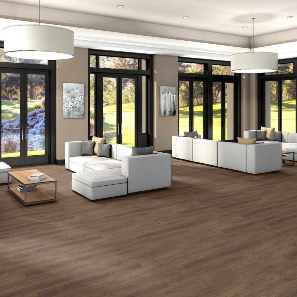 Shaw Floorte Pro Endura 512C Plus 0736V-07088, Boardwalk SPC Flooring, Direct Glue Vinyl Wood Plank, 7" x 48" x 4.8mm (18.68SQ FT/ CTN)