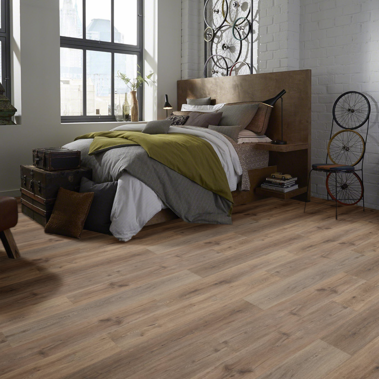 Shaw Floorte Pro Endura 512C Plus 0736V-07089, Wild Dunes  SPC Flooring, Floating 7" x 48" x 4.8mm Thickness (18.68SQ FT/ CTN)