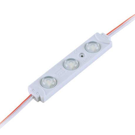 0.72 LED Module Lights - 40 - Pack Blue - 3 LEDs/Mod, SMD2835 - 7000K - UL Listed - BUILDMYPLACE