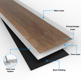 Shaw Floorte Pro Endura 512C Plus 0736V-07088, Boardwalk SPC Flooring, Direct Glue Vinyl Wood Plank, 7" x 48" x 4.8mm (18.68SQ FT/ CTN)