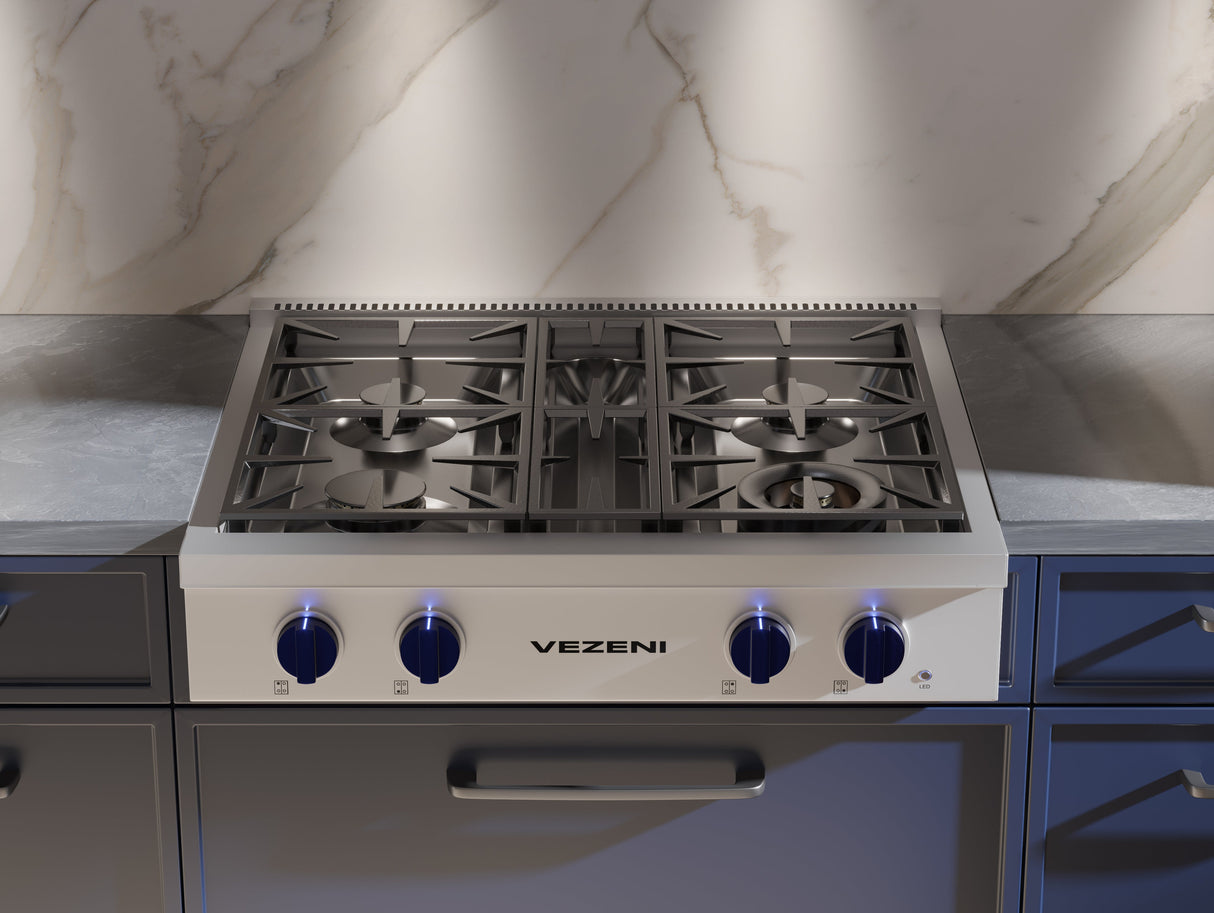 Vezeni 30in Gas Rangetop