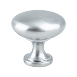 Advantage Knobs Satin Chrome Round Knob
