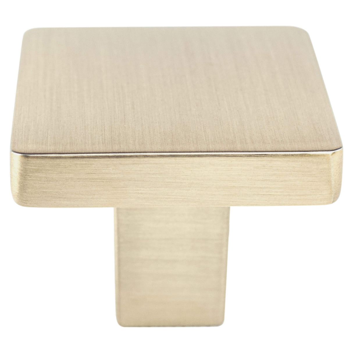Contemporary Advantage One Champagne Square Knob