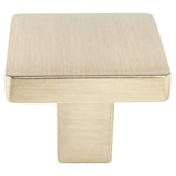 Contemporary Advantage One Champagne Square Knob