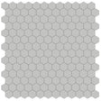 1 In Soho Loft Grey Hexagon Matte Glazed Porcelain Mosaic - BUILDMYPLACE