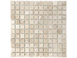 1 X 1 In Ivory Filled & Honed Travertine Mosaic - BUILDMYPLACE