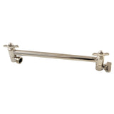 10" Adjustable High Low Shower Arm - BUILDMYPLACE