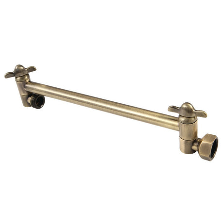 10" Adjustable High Low Shower Arm - BUILDMYPLACE