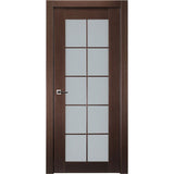 10 Lite French Interior Door in Wenge Finish - BUILDMYPLACE