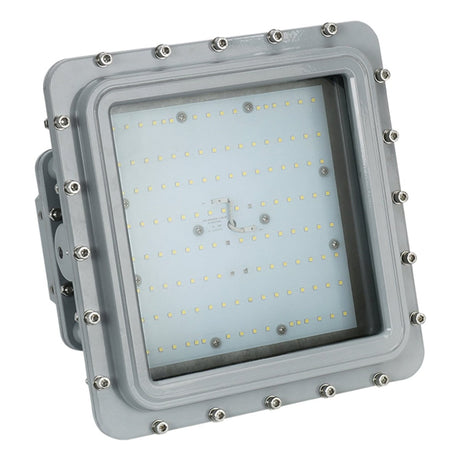 100 Watt LED Explosion Proof Flood Light, D Series, Non Dimmable, 5000K, 13500LM, AC100 - 277V, IP66, Hazardous Location Lighting Fixtures - BUILDMYPLACE