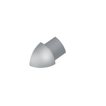 Durondell Aluminum External Corner - Mercury High-Gloss Anodized Brushed - Tile Corner Trim 2 Piece | DRAE 100-B-SF-Y/2