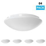 10.5" LED Flush Mount Ceiling Lights - Round Mushroom Design - 1050 Lm - Dimmable Flush Mount - BUILDMYPLACE