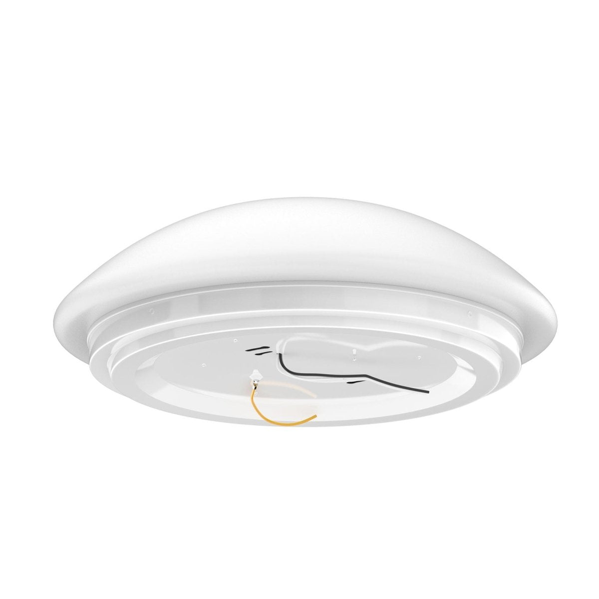 10.5" LED Flush Mount Ceiling Lights - Round Mushroom Design - 1050 Lm - Dimmable Flush Mount - BUILDMYPLACE