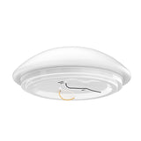 10.5" LED Flush Mount Ceiling Lights - Round Mushroom Design - 1050 Lm - Dimmable Flush Mount - BUILDMYPLACE