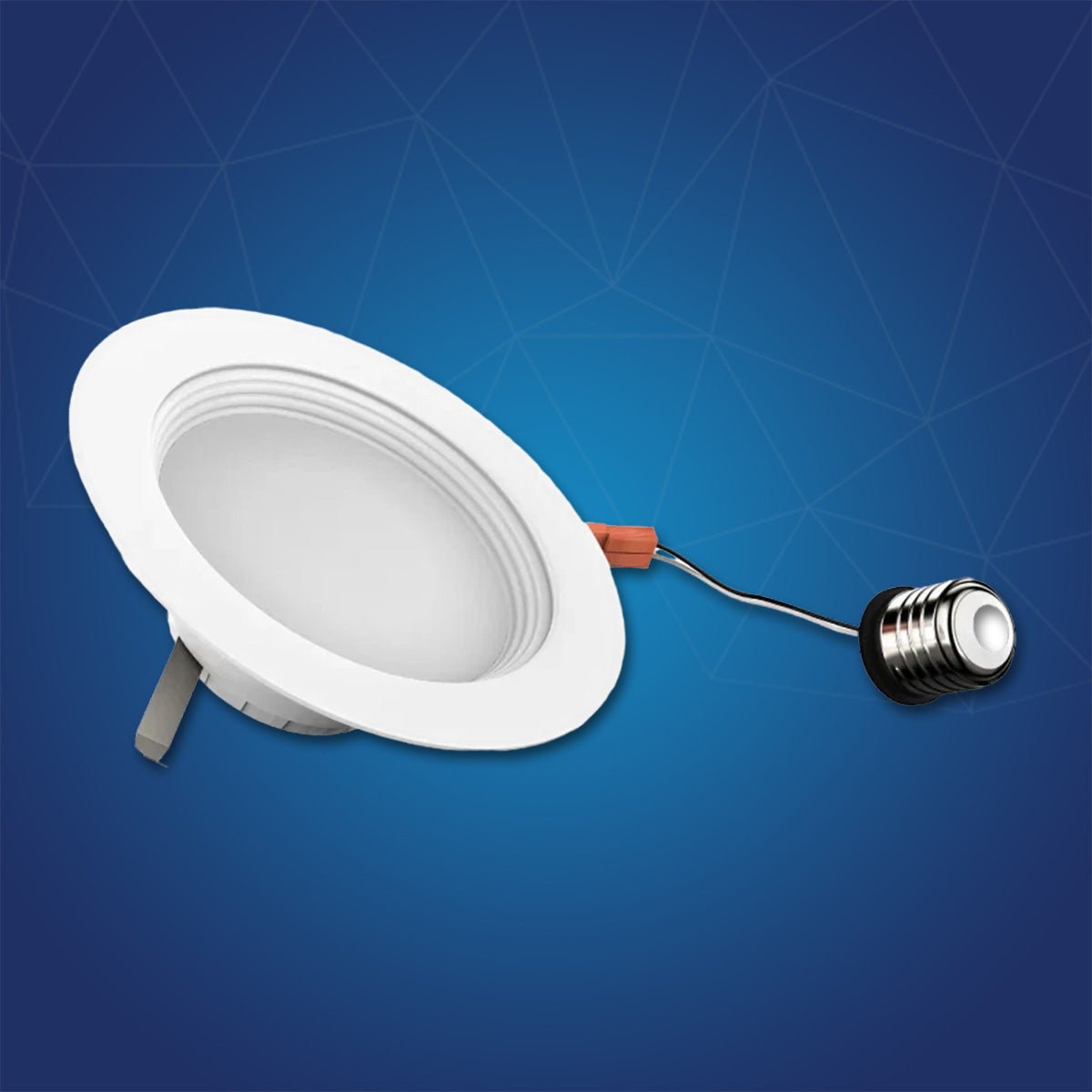 10W 4 Inch LED Recessed Lighting: Dimmable, ETL Listed, with Baffle Trim - Ideal for Closets, Kitchens, Hallways, and Basements - BUILDMYPLACE