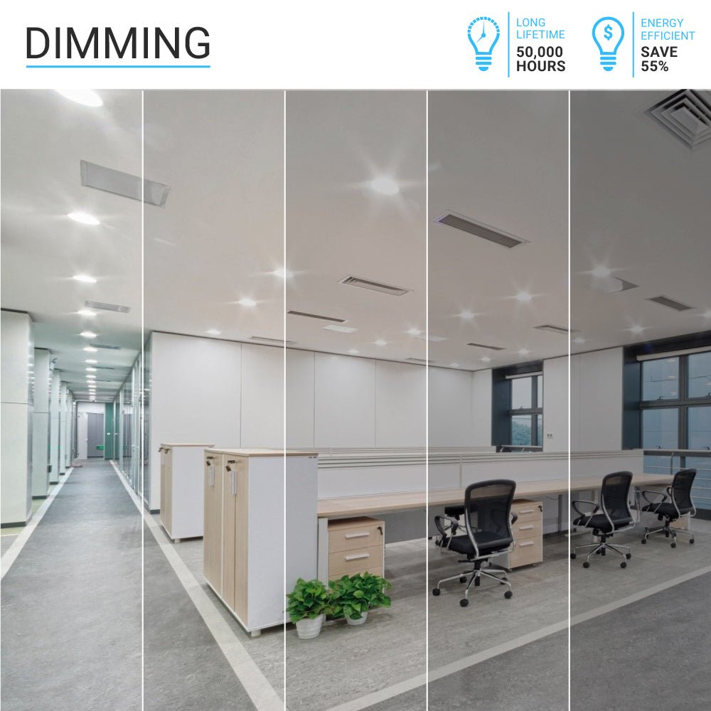 10W 4 Inch LED Recessed Lighting: Dimmable, ETL Listed, with Baffle Trim - Ideal for Closets, Kitchens, Hallways, and Basements - BUILDMYPLACE