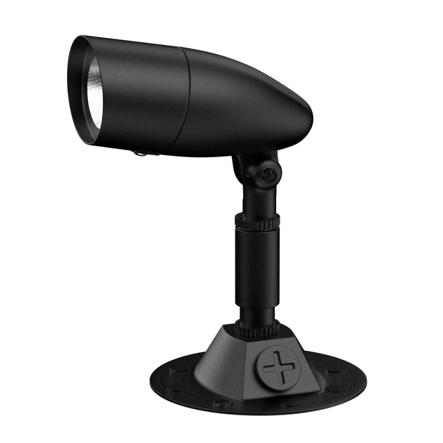 10W LED Spotlight, Dimmable, 900 Lumens, Textured Black Finish, ETL Listed - BUILDMYPLACE