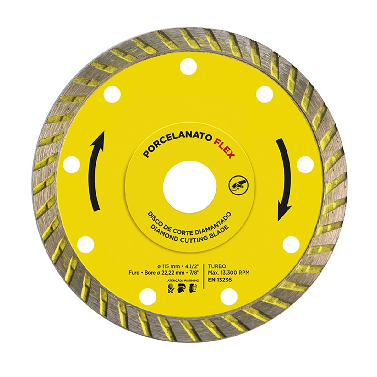 115mm Super Thin Diamond Saw Blade For Ceramic Porcelain (use on angle grinders) - BUILDMYPLACE