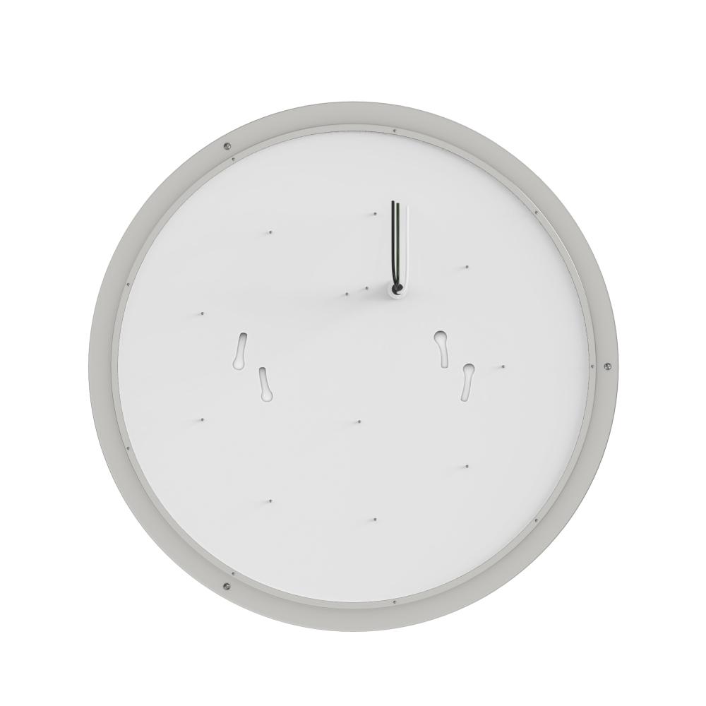 12 in. Dimmable LED Flush Mount Ceiling Lights, Double Ring, 14W, 1100LM, 3000K Warm White, Brushed Nickel Finish Steel, ETL Listed, For Hallway Kitchen Stairwell - BUILDMYPLACE