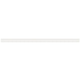 12 In Soho Canvas White Matte Glazed Ceramic Quarter Round - BUILDMYPLACE