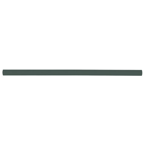 12 in Teramoda Emerald Glossy Glazed Ceramic Quarter Round