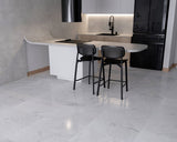 12 X 12 in. Bianco Carrara White Honed Marble Tile - BUILDMYPLACE