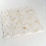 12 X 12 in. Calacatta Thassos White Polished Marble Mosaic Tile - BUILDMYPLACE