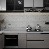 12 X 12 in. Carrara 15x30 White Herringbone Honed Marble Mosaic Tile - BUILDMYPLACE