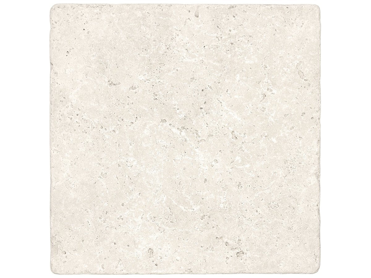 12 X 12 In Ivory Tumbled Travertine - BUILDMYPLACE