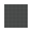 12 x 12 in. Soho Retro Black Matte Unglazed Porcelain Mosaic - BUILDMYPLACE