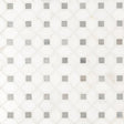 12" X 13" Bianco Dolomite Polished Dotty Pattern Mosaic Sheet (10.6SQ FT/CTN) - BUILDMYPLACE