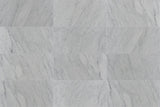 12 X 24 in. Bianco Carrara White Brushed Marble Tile - BUILDMYPLACE