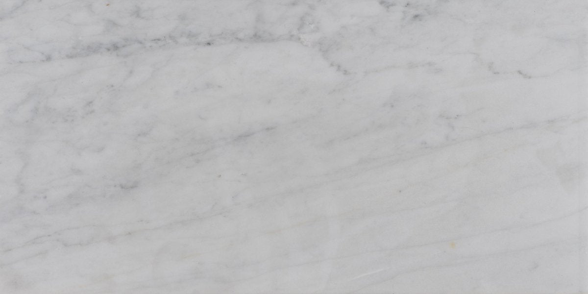 12 x 24 in. Bianco Carrara White Honed Marble Tile - BUILDMYPLACE