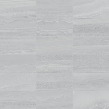 12 x 24 in. Davenport Ice Pressed Glazed Matte Porcelain Tile - BUILDMYPLACE