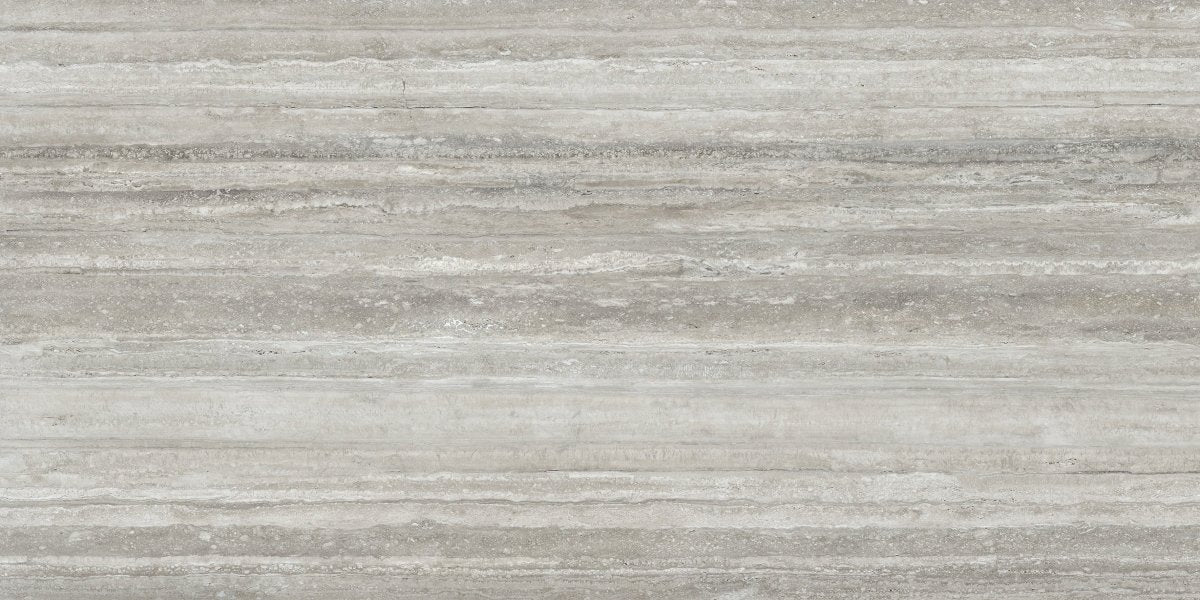 12 x 24 in. La Marca Travertino instrata Honed Rectified Glazed Porcelain Wall Tile - BUILDMYPLACE