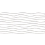 12 x 24 in. Linea White Oblique Glossy Rectified Glazed Ceramic Wall Tile - BUILDMYPLACE