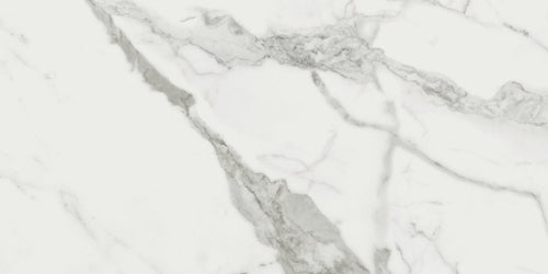 12 x 24 in Mayfair Statuario Venato Polished Rectified Glazed Porcelain Tile