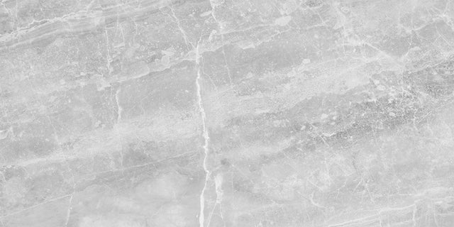 12 x 24 in. Plata Rectified Glazed Perla Grigia Polished Porcelain Tile - BUILDMYPLACE