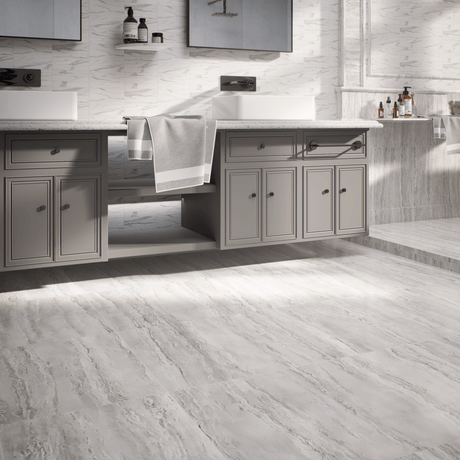 12 x 24 in. Precept Ice Matte Pressed Glazed Porcelain Tile - BUILDMYPLACE