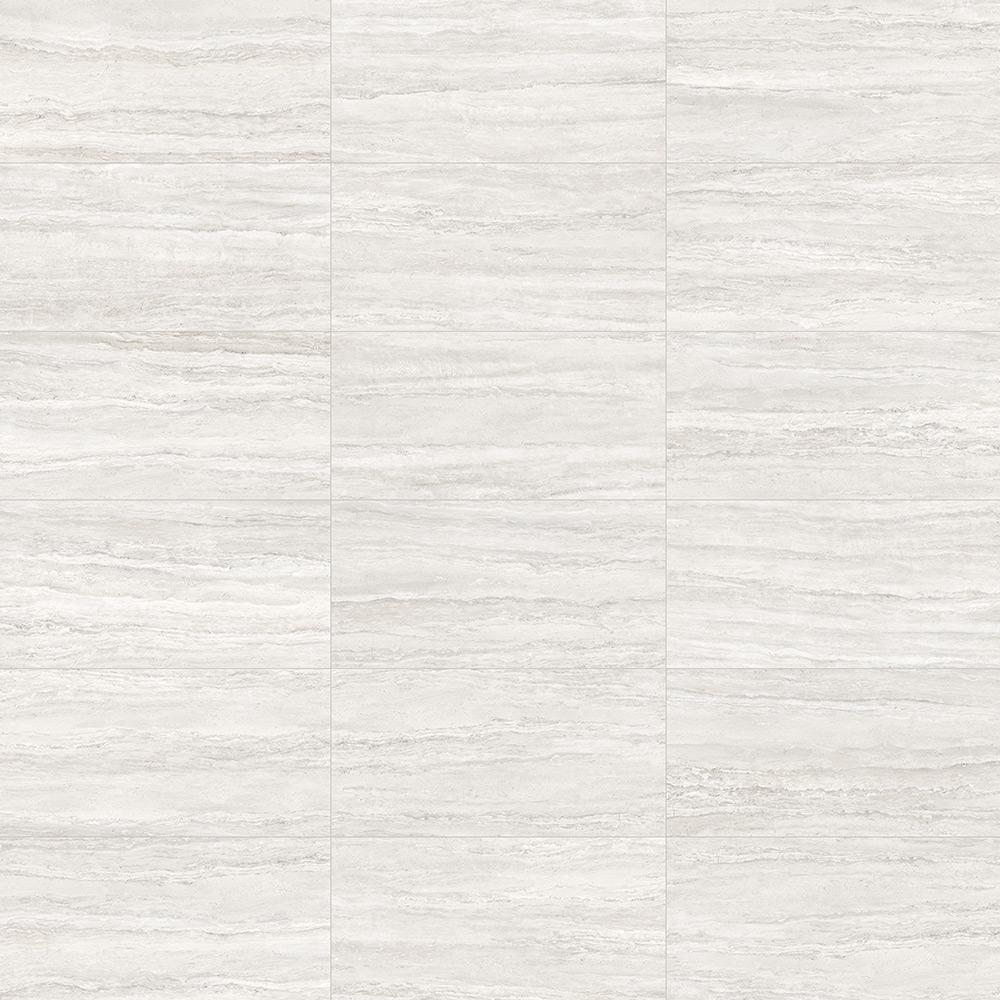 12 x 24 in. Precept Ivory Matte Pressed Glazed Porcelain Tile - BUILDMYPLACE