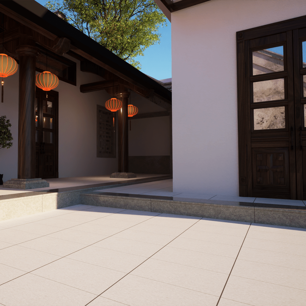 12 X 24 In Station Ivory Matte Rectified Color Body Porcelain - BUILDMYPLACE