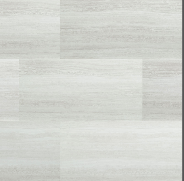 12" X 24" White Ocean Luxury Vinyl Tile (19.37 Sq Ft/Box) - BUILDMYPLACE