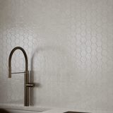 1.25 In Hexagon Mayfair Allure Polished Glazed Porcelain Mosaic - BUILDMYPLACE