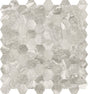 1.25 in. Mayfair Stella Argento Hexagon Polished Glazed Porcelain Mosaic - BUILDMYPLACE