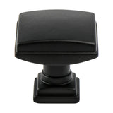 Tailored Traditional Matte Black Knob