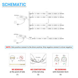 12V Flexible LED Strip Lights W/ DC Connector - 126 Lumens/ft - SMD5050 - IP65 Rated - BUILDMYPLACE