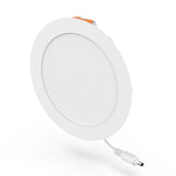 12W 6 in. Ultra - Thin LED Recessed Ceiling Lights: Junction Box, 900LM, Damp Location, Triac Dimmable Downlight, ETL & Energy Star Listed - BUILDMYPLACE