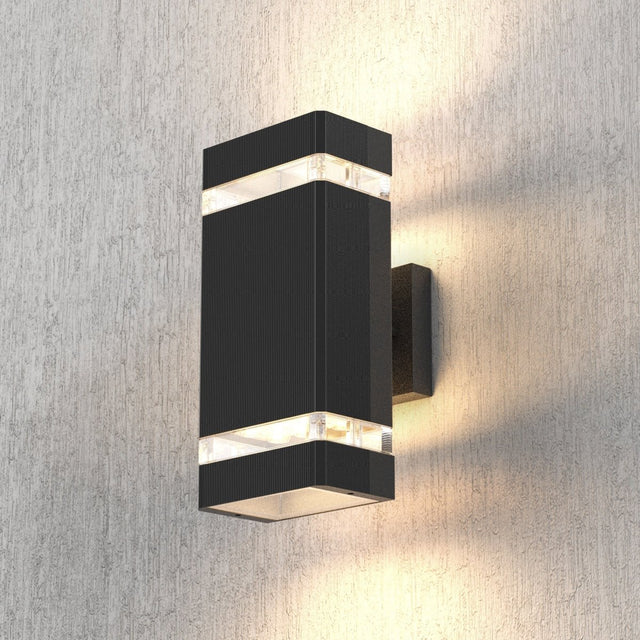 12W LED Wall Lights - Double Side Up & Down - AC100 - 277V Square - 3000K - IP65 Rated - Modern Wall Lamp - BUILDMYPLACE