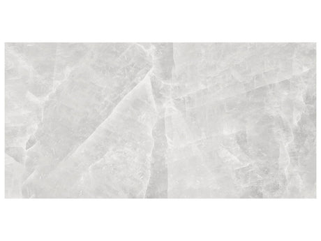 12 x 24 in Majesto Crystal Bianco Polished Rectified Colorsync Porcelain Tile